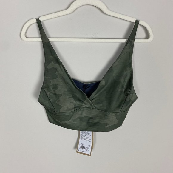 Prana Other - Prana Layna Brami Sage Green Camo Sports Bra Womens XL